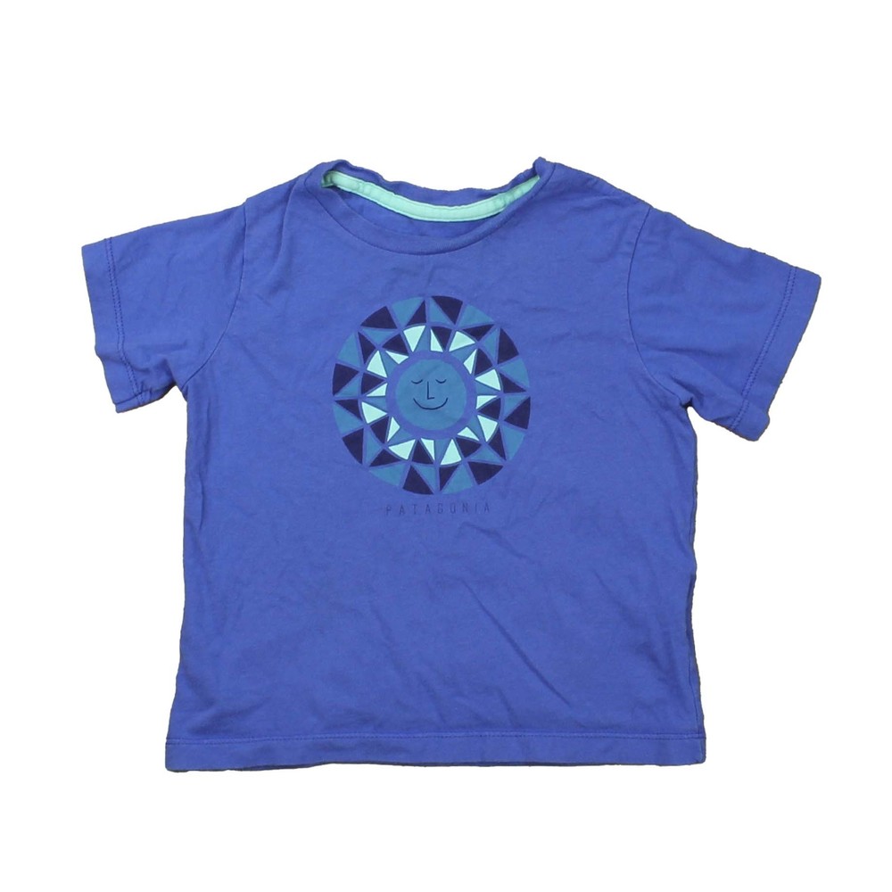 Patagonia Boys Blue T-Shirt size: 12-18 Month